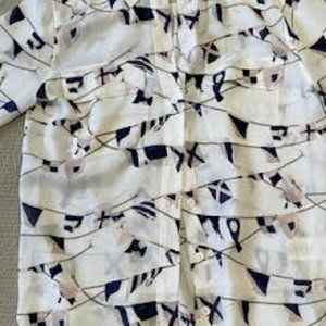 Equipment Silk Blouse - Summer Nautical